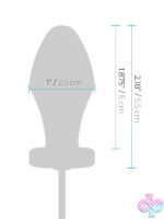Electro-Sex Shock Butt Plug With Remote Control – Silver - Image 3