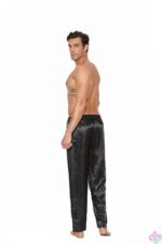 Charmeuse Satin Unisex Pants - Elegant Moments, back view