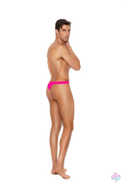 Men's Lycra Thong - Elegant Moments, back view