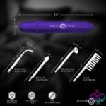 Elektrawand Rechargeable Violet Wand With Attachments Purple - Image 3