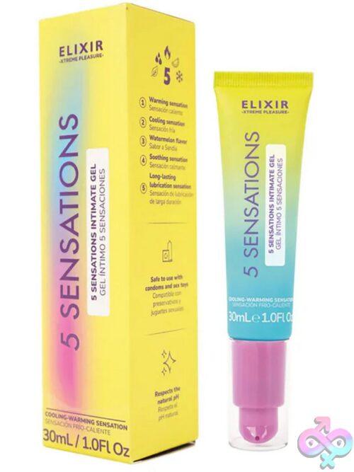 Elixir 5 Sensations Lubricant 1 Oz. - Image 2