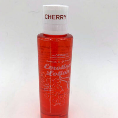 Emotion Lotion Cherry Warming Flavored Edible Massage Oil 4 fl oz by Emotion Lotion