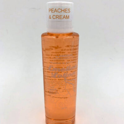 Emotion Lotion Peaches & Cream 4 fl oz warming flavored lubricant by Emotion Lotion
