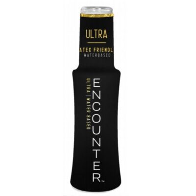 Encounter Ultra 2 oz clear water-based lubricant bottle by B Cumming