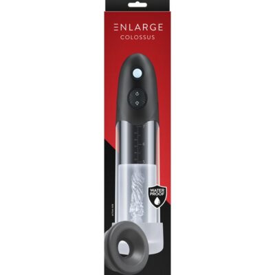 Colossus automatic rechargeable pump with silicone donut and TPE sleeve by Ns Novelties