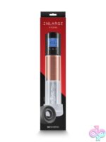 Enlarge Viking automatic rechargeable penis pump in black with clear cylinder and LCD screen by Ns Novelties