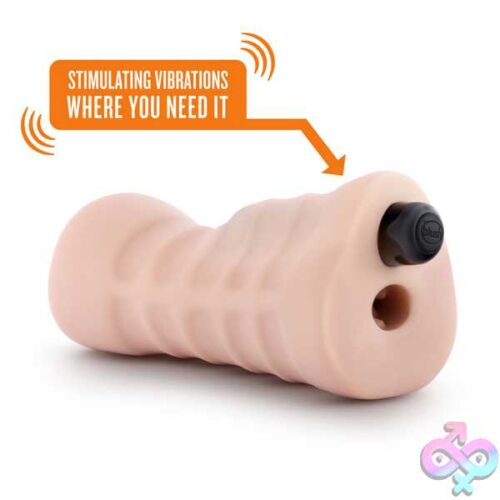 Enlust - Destini - Vibrating Stroker - Beige - Image 4