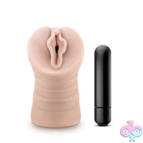 Enlust - Destini - Vibrating Stroker - Beige - Image 8