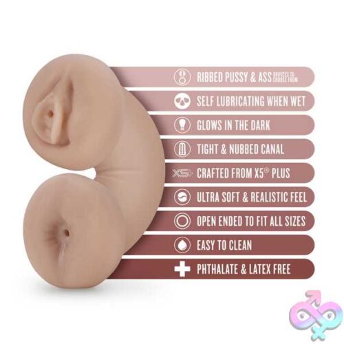Enlust - Tasha - Soft And Wet Glow In The Dark Stroker - Beige - Image 2