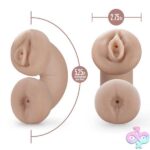 Enlust - Tasha - Soft and Wet Glow in the Dark Stroker - Beige - Image 3