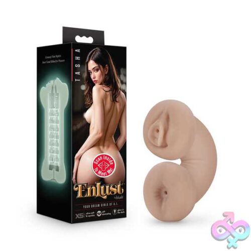 Enlust - Tasha - Soft And Wet Glow In The Dark Stroker - Beige - Image 4