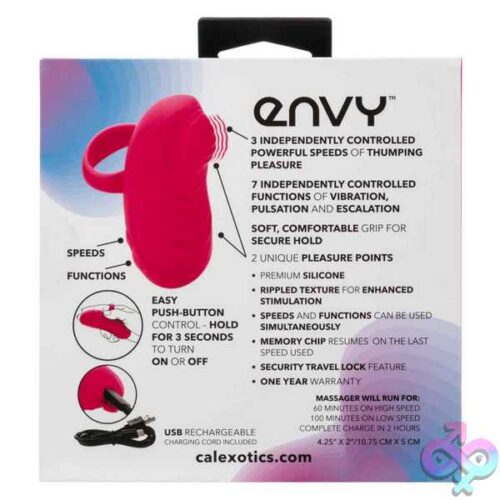 Envy Handheld Thumping Massager - Pink - Image 3