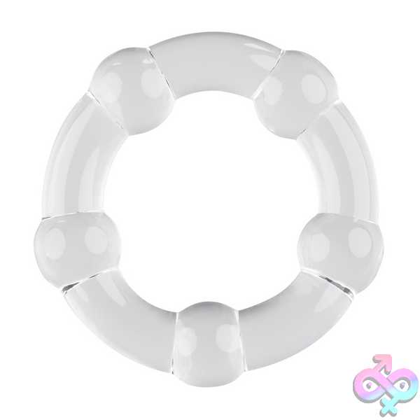 Discreet-Toys-Erection-Rings-Clear-Sl-Cr-3502-2 Erection Rings - Clear - Image 1
