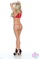Discreet Toys Escante M And M Pearl Open Panty Red ES 72152 2