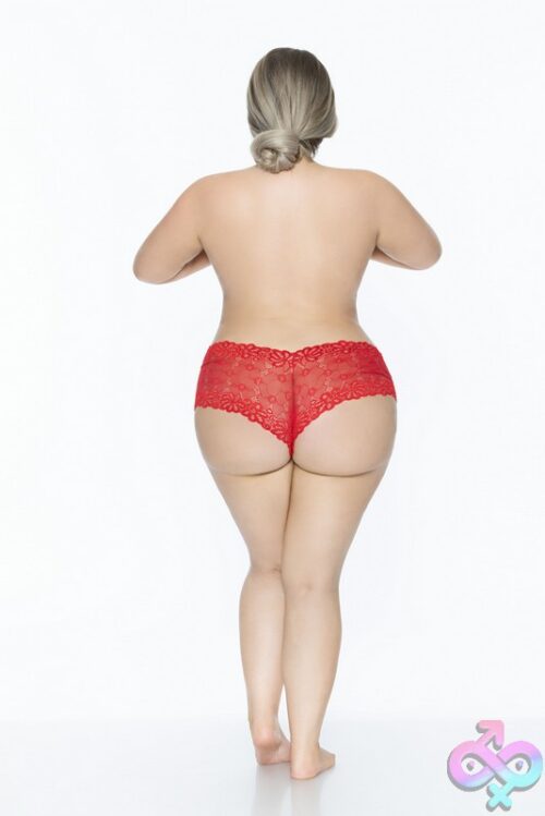 Discreet Toys Escante M And M Queen Boy Short Red Es 72110X 2