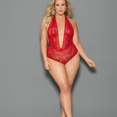 Boxed Teddy Queen Size by Escante — sultry lingerie in gift-ready box