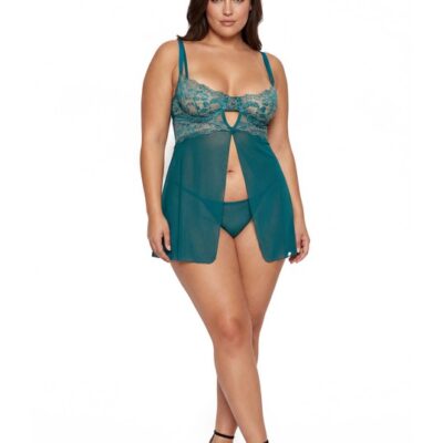 Queen Lurex Baby Doll by Escante – flirty lingerie babydoll for her pleasure