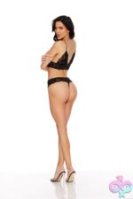 Reversible Bra Thong Set by Escante — flirty lingerie set for women