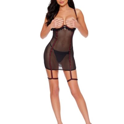 Jewel Chemise G Escante by Escante — sultry lace boudoir chemise for her pleasure
