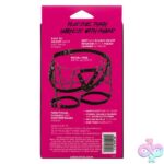 Euphoria Collection Plus Size Thigh Harness With Chains - Black - Image 2