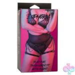 Euphoria Collection Plus Size Thigh Harness With Chains - Black - Image 5