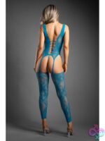 Everlasting Floral Knit Bodystocking & G-String - Image 3