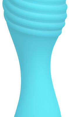 Little Dipper compact rechargeable vibrator in green by Evolved Novelties