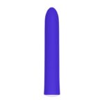 Rechargeable Slim vibrator in purple by Evolved Novelties — 7-speed waterproof small vibrator