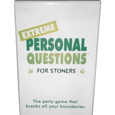 Extreme Personal Questions For Stoners white card game deck by Kheper Games