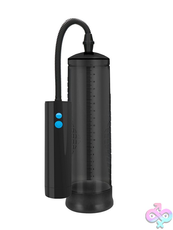 Discreet-Toys-Extreme-Power-Rechargeable-Auto-Pump-Black-Nu-St-Pmp035Blk Extreme Power Rechargeable Automatic Penis Pump With Silicone Sleeve In Black By Shots Toys