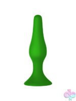 Rattler Lungo Medium Anal Plug – Neon Green - Image 2