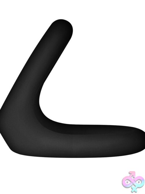 Forto D-Ring Liquid Silicone Cock &Amp; Ball Ring – Black - Image 3