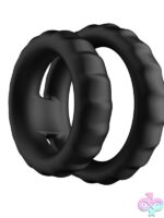Tiered Cock & Ball Ring Black - Image 2