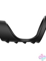 Textured Bridge Cocksling in Black - Image 3