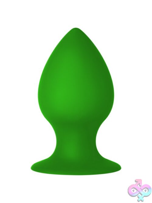 Rattler Cone Large Anal Plug – Green - Image 2