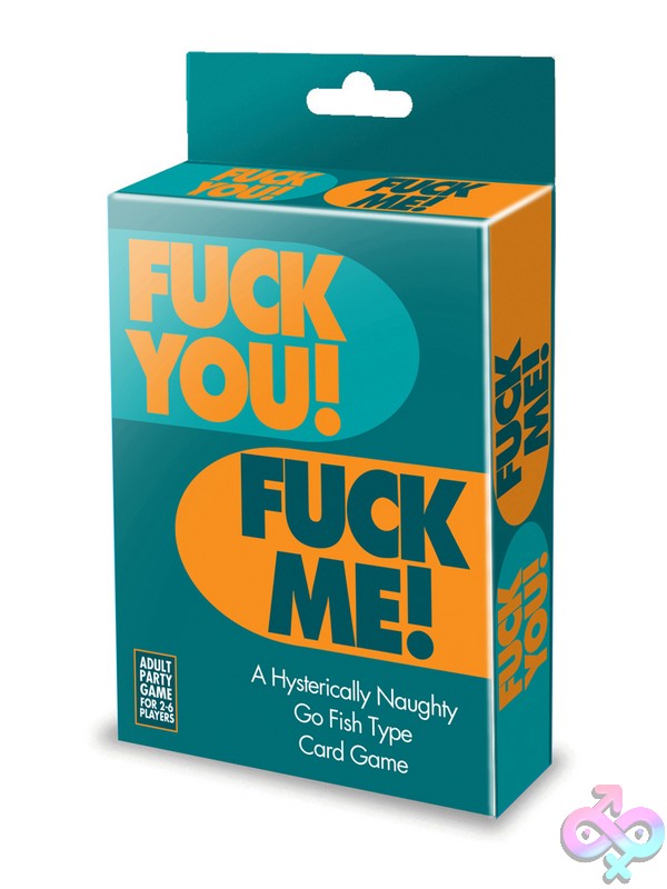 Discreet-Toys-F-Ck-You-F-Ck-Me-Card-Game-Nu-Lgbg-122 Multi-Color Go Fish Style Couples Card Game By Little Genie