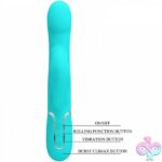 Falin Rabbit Vibrator Pearls - Turquoise