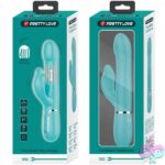 Falin Rabbit Vibrator Pearls - Turquoise - Image 5