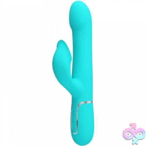 Falin Rabbit Vibrator Pearls - Turquoise - Image 6