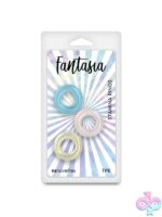Clear shimmer flexible stamina ring by Ns Novelties