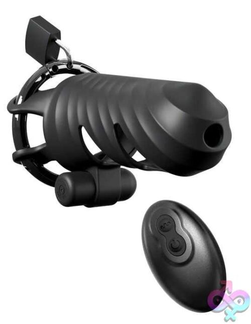 Fantasy C-Ringz Remote-Controlled Vibrating Cock Blocker - Black - Image 2