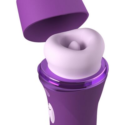 oral sensation massager Fantasy For Her Lush Kiss Plush Purple by Pipedream