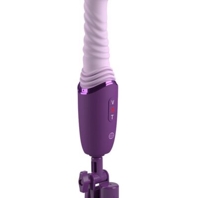 thrusting warming vibrator Fantasy For Her Luxe Thrust Purple by Pipedream