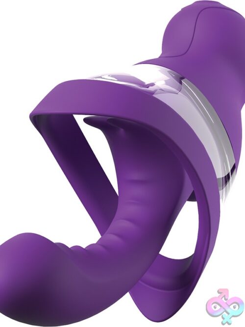 Fantasy For Her Veloura Touch G-Spot Pleasure Pump Purple - Image 2