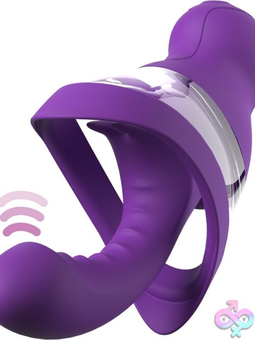 Fantasy For Her Veloura Touch G-Spot Pleasure Pump Purple - Image 4