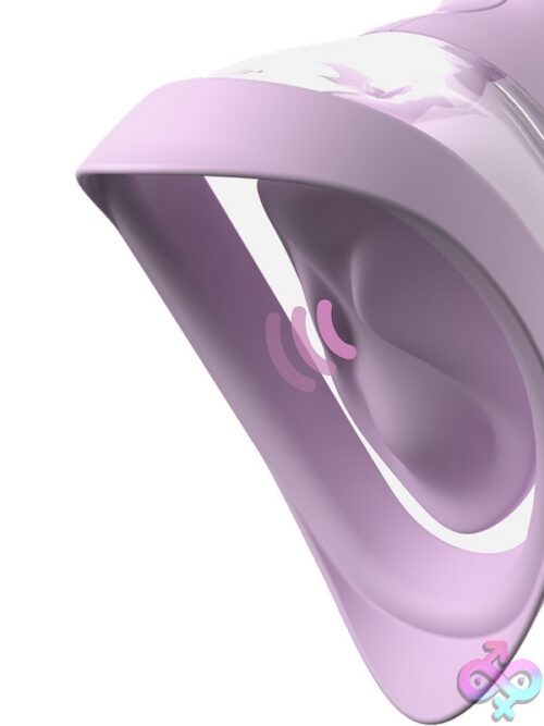 Fantasy For Her Veloura Touch Pleasure Pump Purple - Image 4