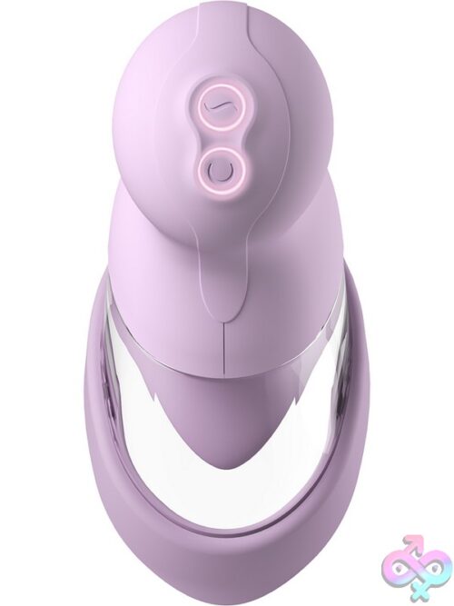 Fantasy For Her Veloura Touch Pleasure Pump Purple - Image 5