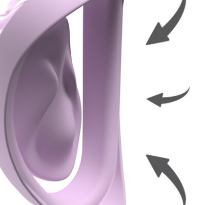 pleasure pump vibrating suction Fantasy For Her Veloura Touch by Pipedream purple