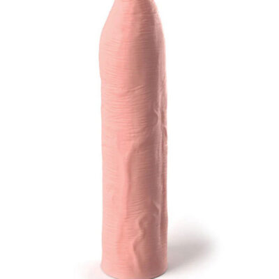 Fantasy X Tensions Elite Uncut 7 Inch Extension Sleeve in tan by Pipedream