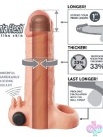 Fantasy X-Tensions Vibrating Real Feel 1" Extension Light - Image 5